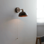 Valoria Walnut Wall Lamp-Moonnatur
