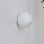Hazelera Glass Wall Light-Moonnatur