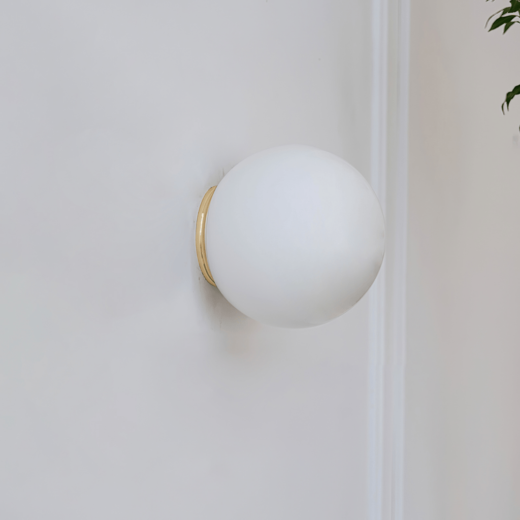 Hazelera Glass Wall Light-Moonnatur