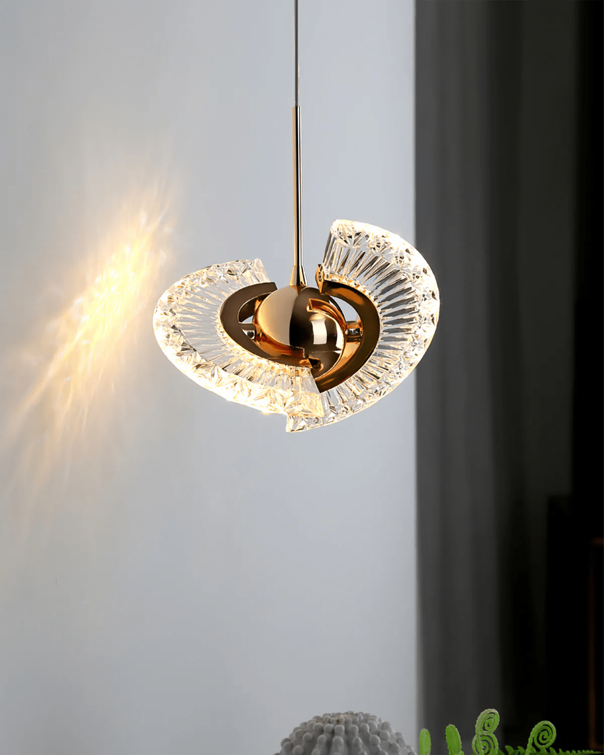Brackella Acrylic Pendant Light-Moonnatur