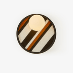 Udelia Fabric Wall Light-Moonnatur