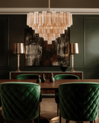 Vardenune Glass Chandelier-Moonnatur