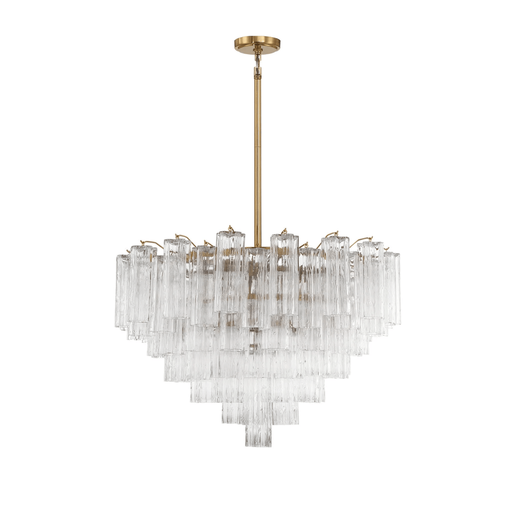 Vardenune Glass Chandelier-Moonnatur