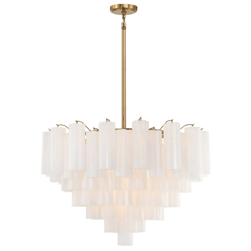 Vardenune Glass Chandelier-Moonnatur