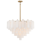 Vardenune Glass Chandelier-Moonnatur