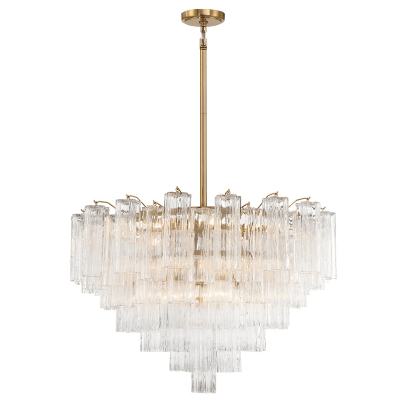 Vardenune Glass Chandelier-Moonnatur