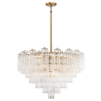 Vardenune Glass Chandelier-Moonnatur