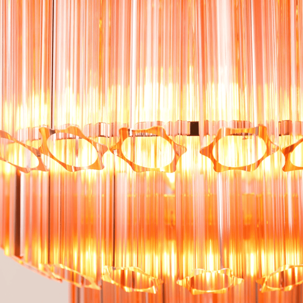 Osweniel Glass Chandelier-Moonnatur
