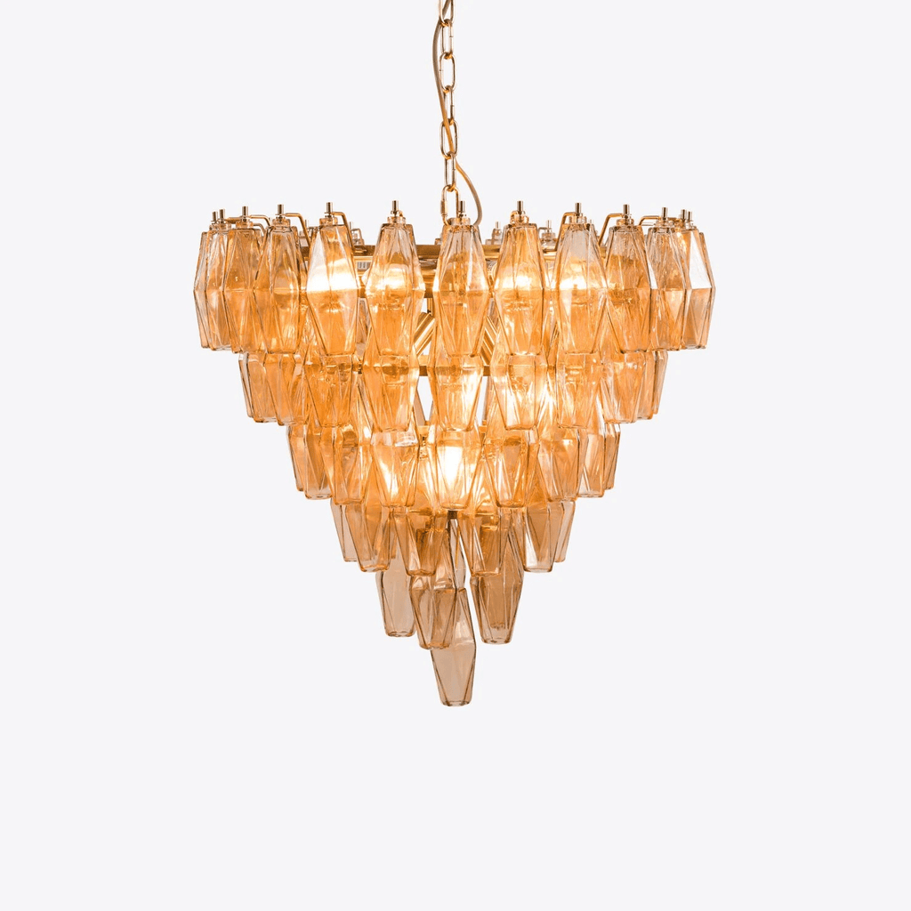 Oreneth Glass Chandelier-Moonnatur
