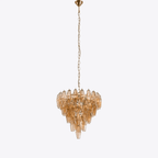 Oreneth Glass Chandelier-Moonnatur