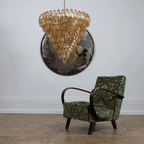 Oreneth Glass Chandelier-Moonnatur