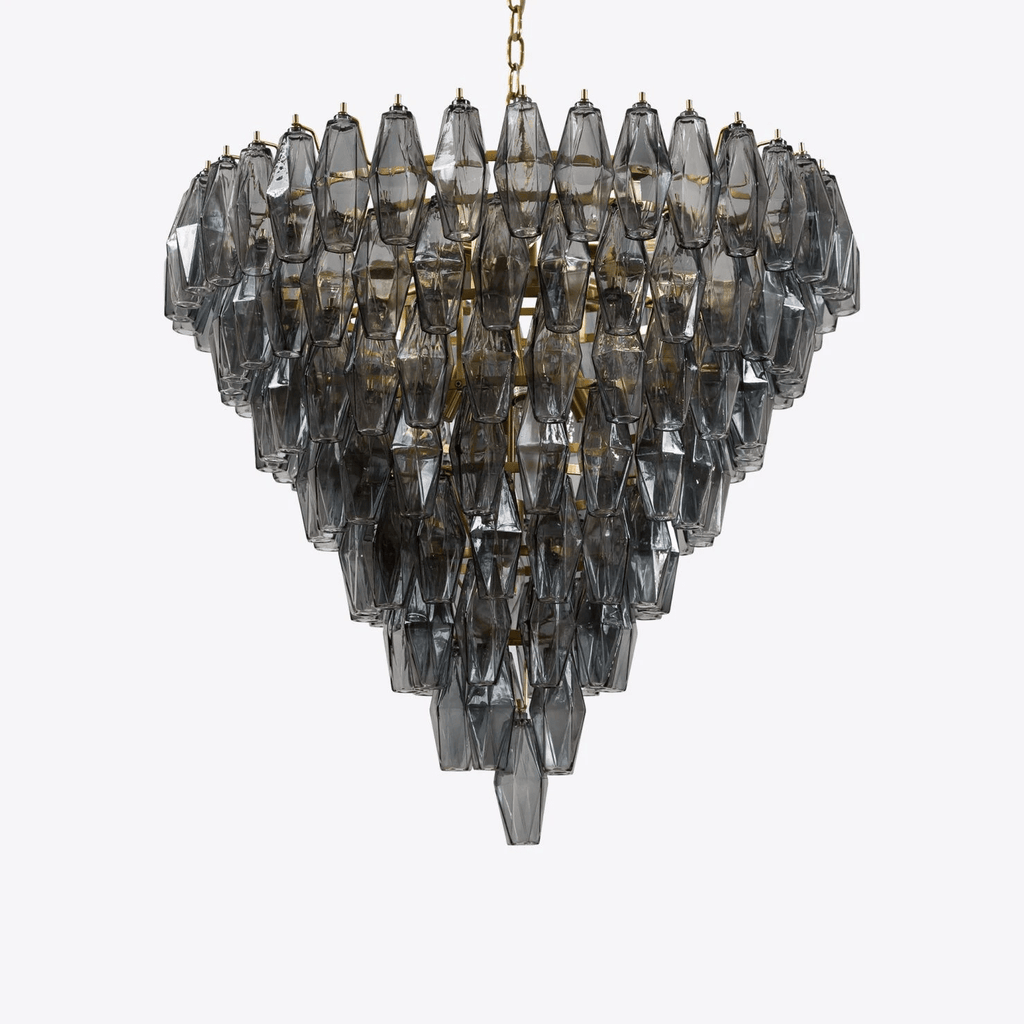Oreneth Glass Chandelier-Moonnatur