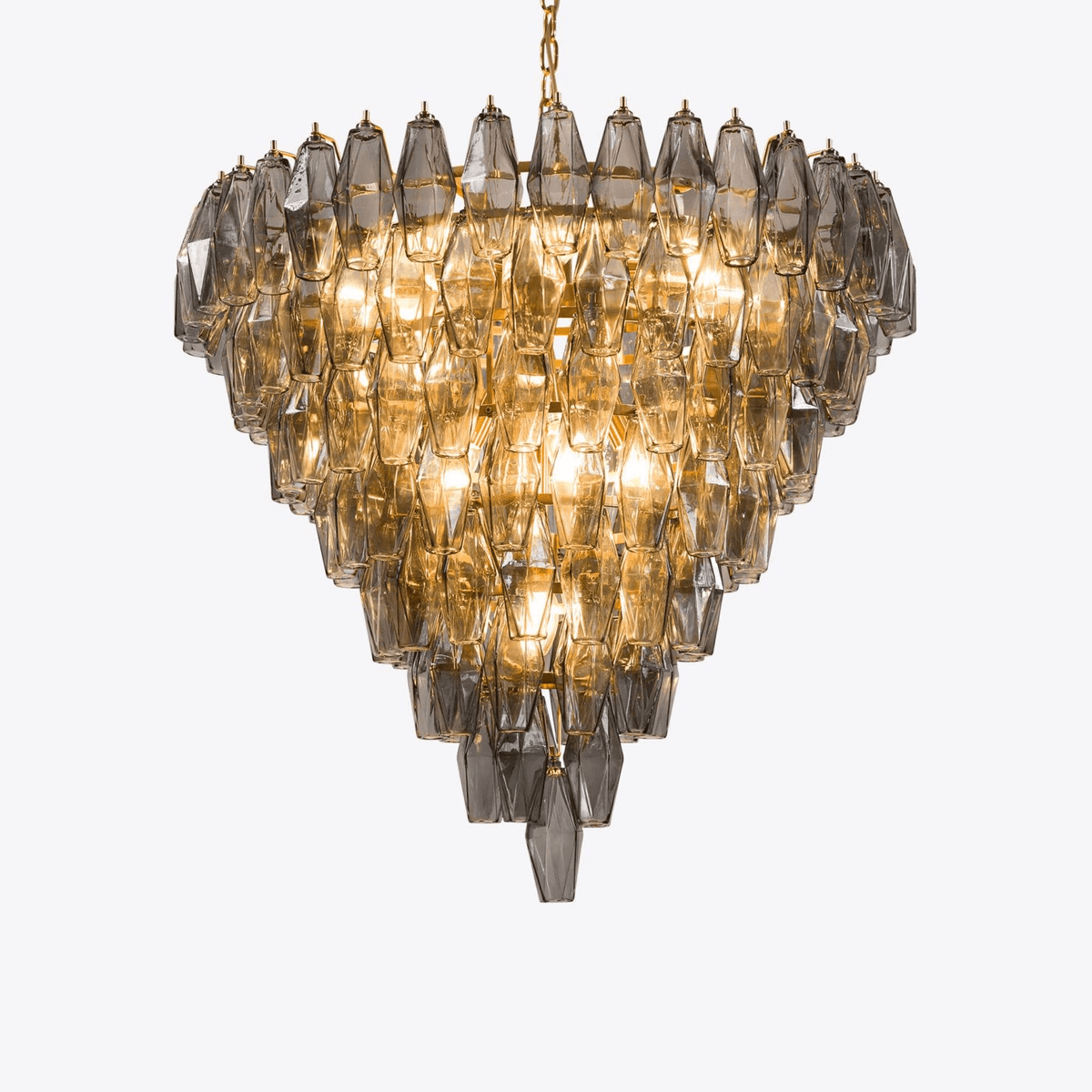 Oreneth Glass Chandelier-Moonnatur