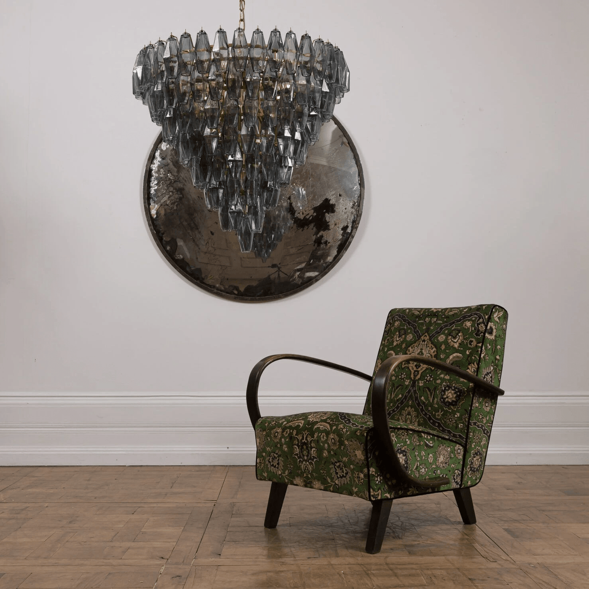 Oreneth Glass Chandelier-Moonnatur