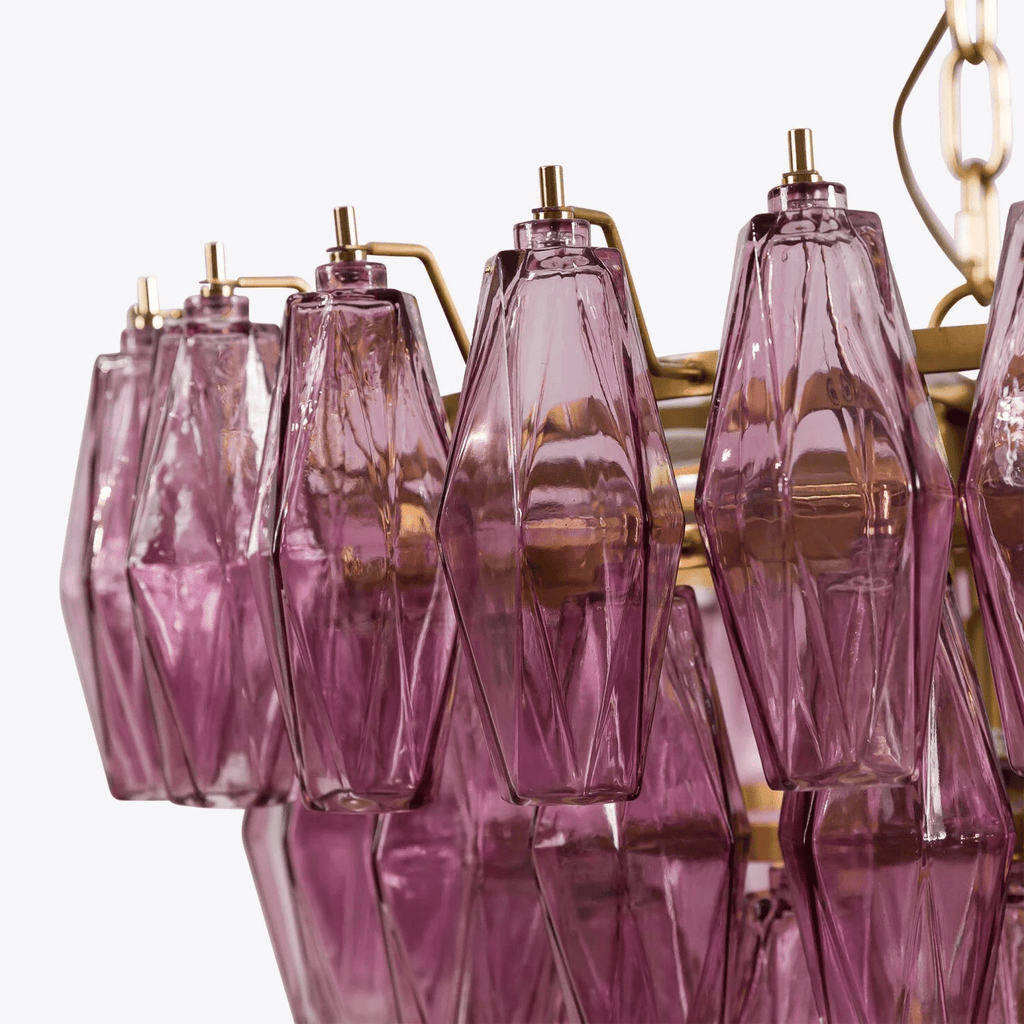 Oreneth Glass Chandelier-Moonnatur