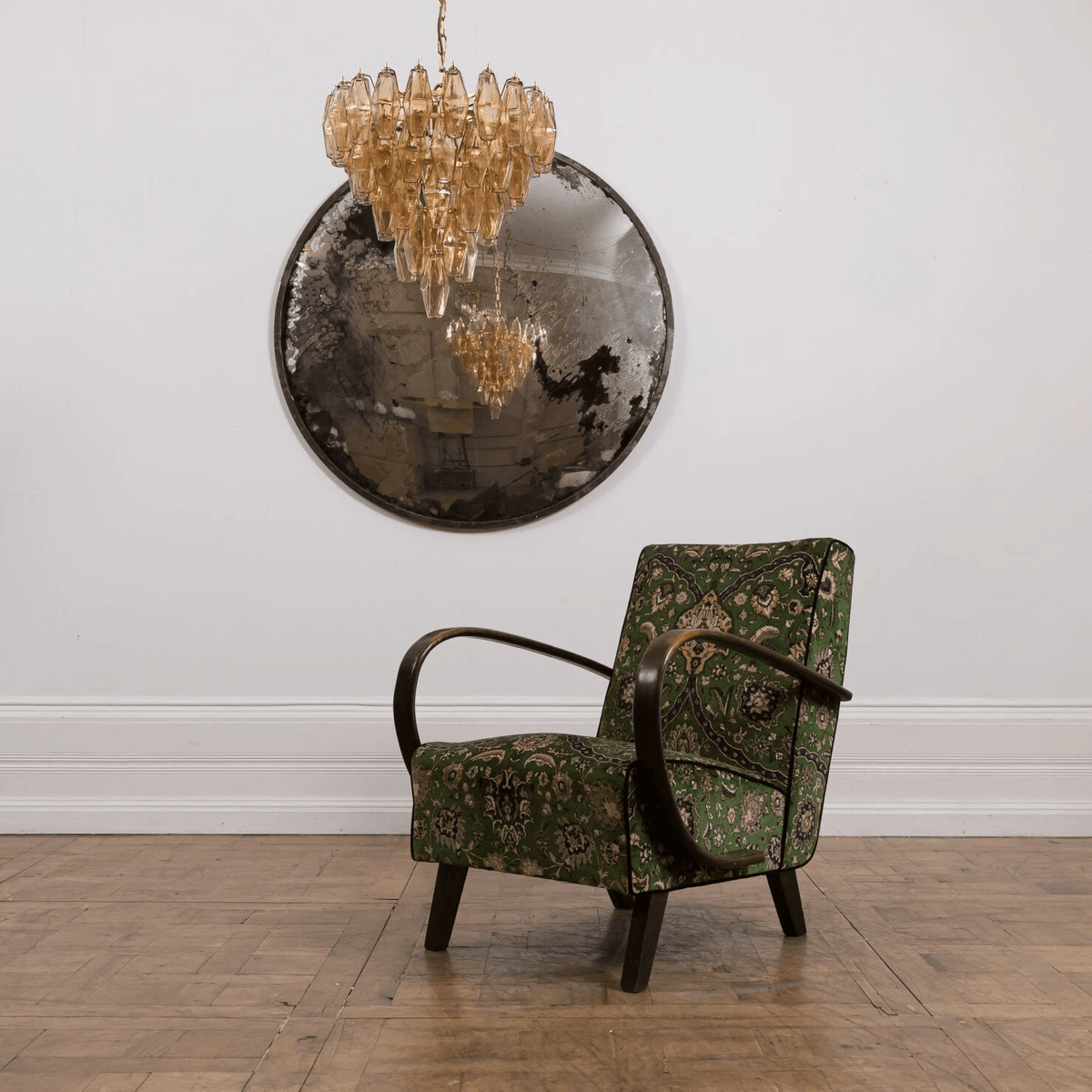 Oreneth Glass Chandelier-Moonnatur