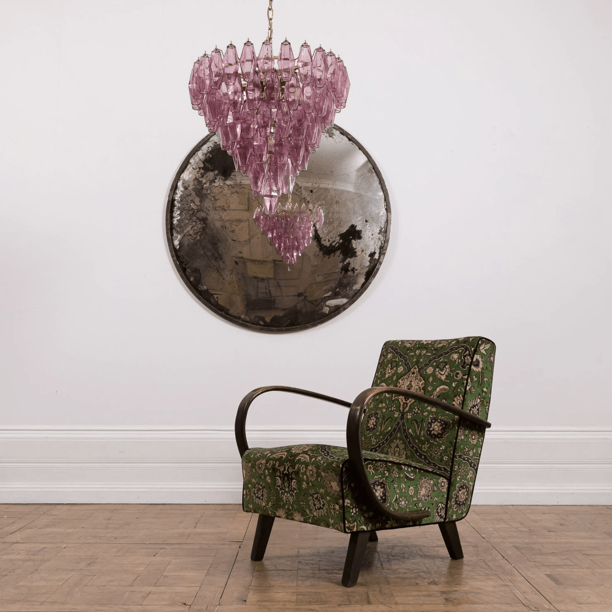 Oreneth Glass Chandelier-Moonnatur