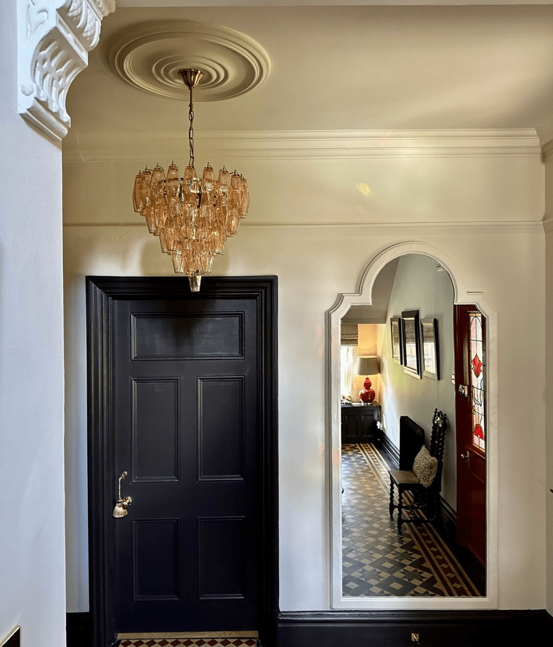 Oreneth Glass Chandelier-Moonnatur