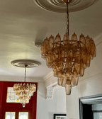 Oreneth Glass Chandelier-Moonnatur