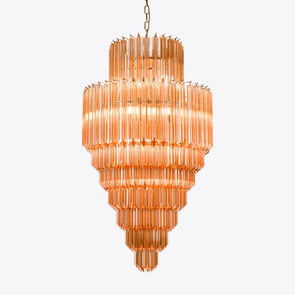 Ordelena Glass Chandelier-Moonnatur