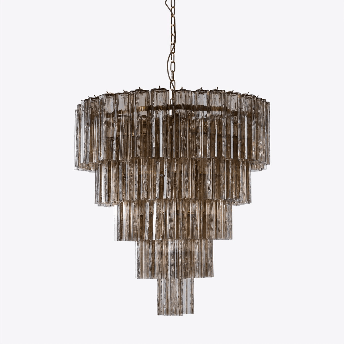 Nethenelle Glass Chandelier-Moonnatur