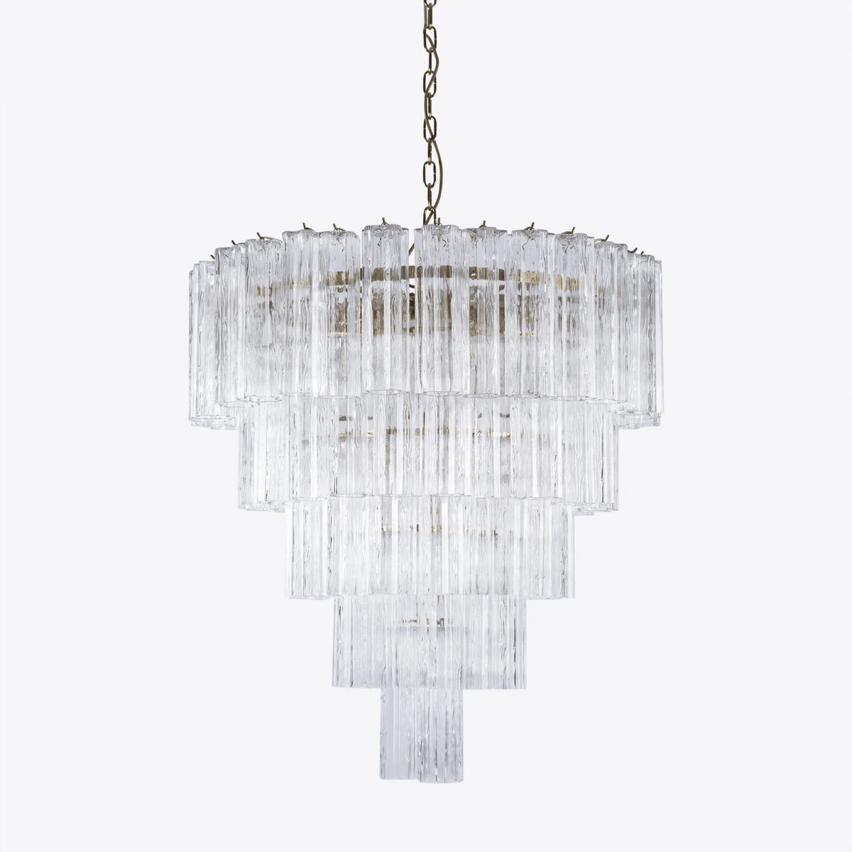 Nethenelle Glass Chandelier-Moonnatur