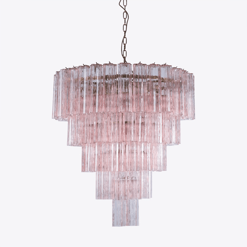 Nethenelle Glass Chandelier-Moonnatur
