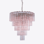 Nethenelle Glass Chandelier-Moonnatur