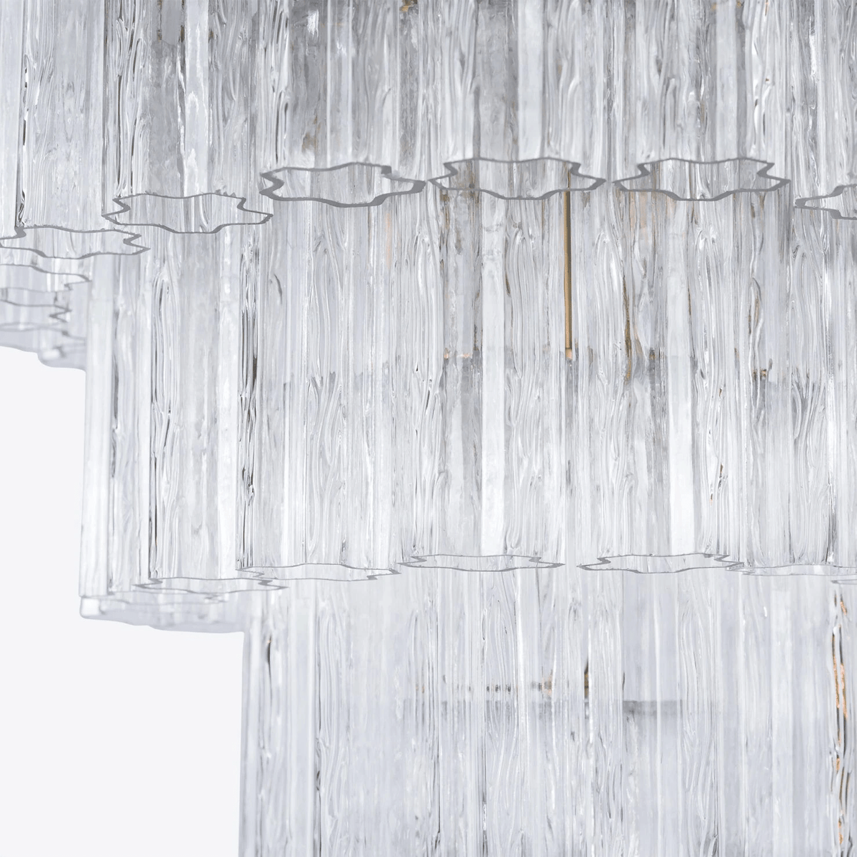 Nethenelle Glass Chandelier-Moonnatur