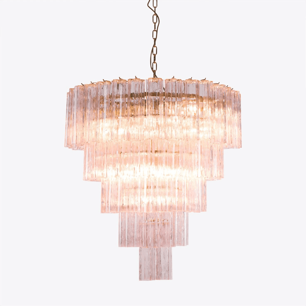 Nethenelle Glass Chandelier-Moonnatur