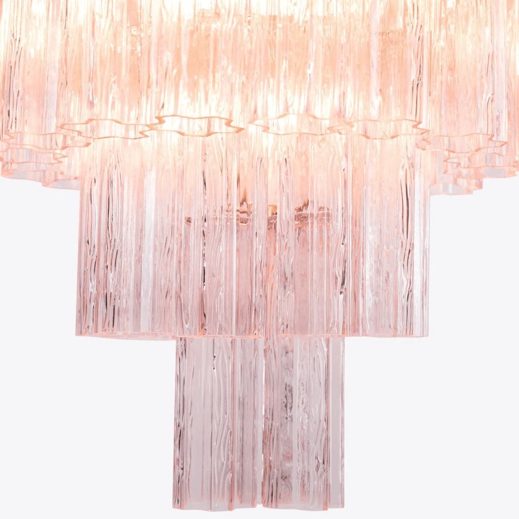 Nethenelle Glass Chandelier-Moonnatur