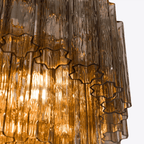 Nethenelle Glass Chandelier-Moonnatur