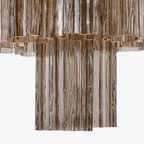 Nethenelle Glass Chandelier-Moonnatur