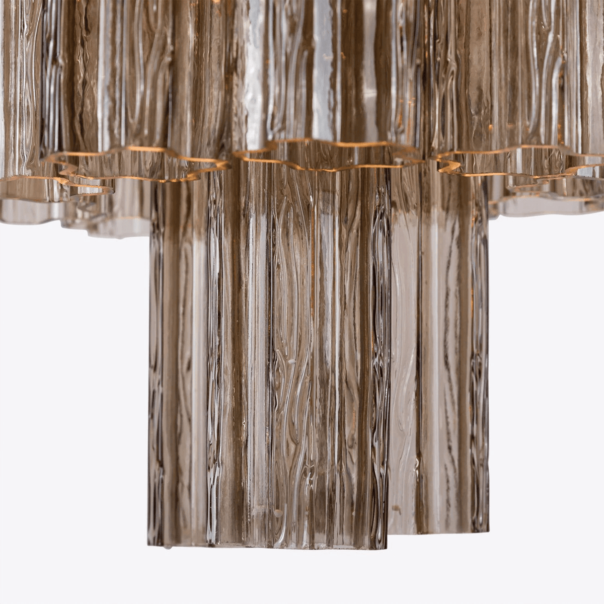 Nethenelle Glass Chandelier-Moonnatur
