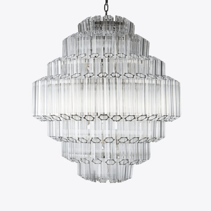 Nardenelia Glass Chandelier-Moonnatur