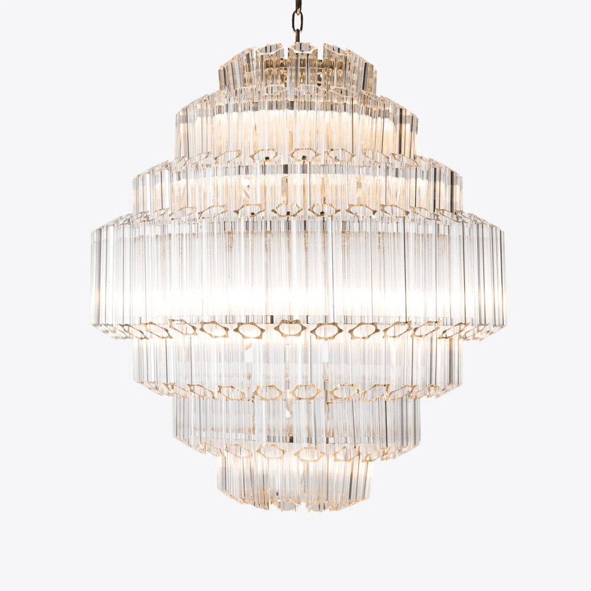 Nardenelia Glass Chandelier-Moonnatur