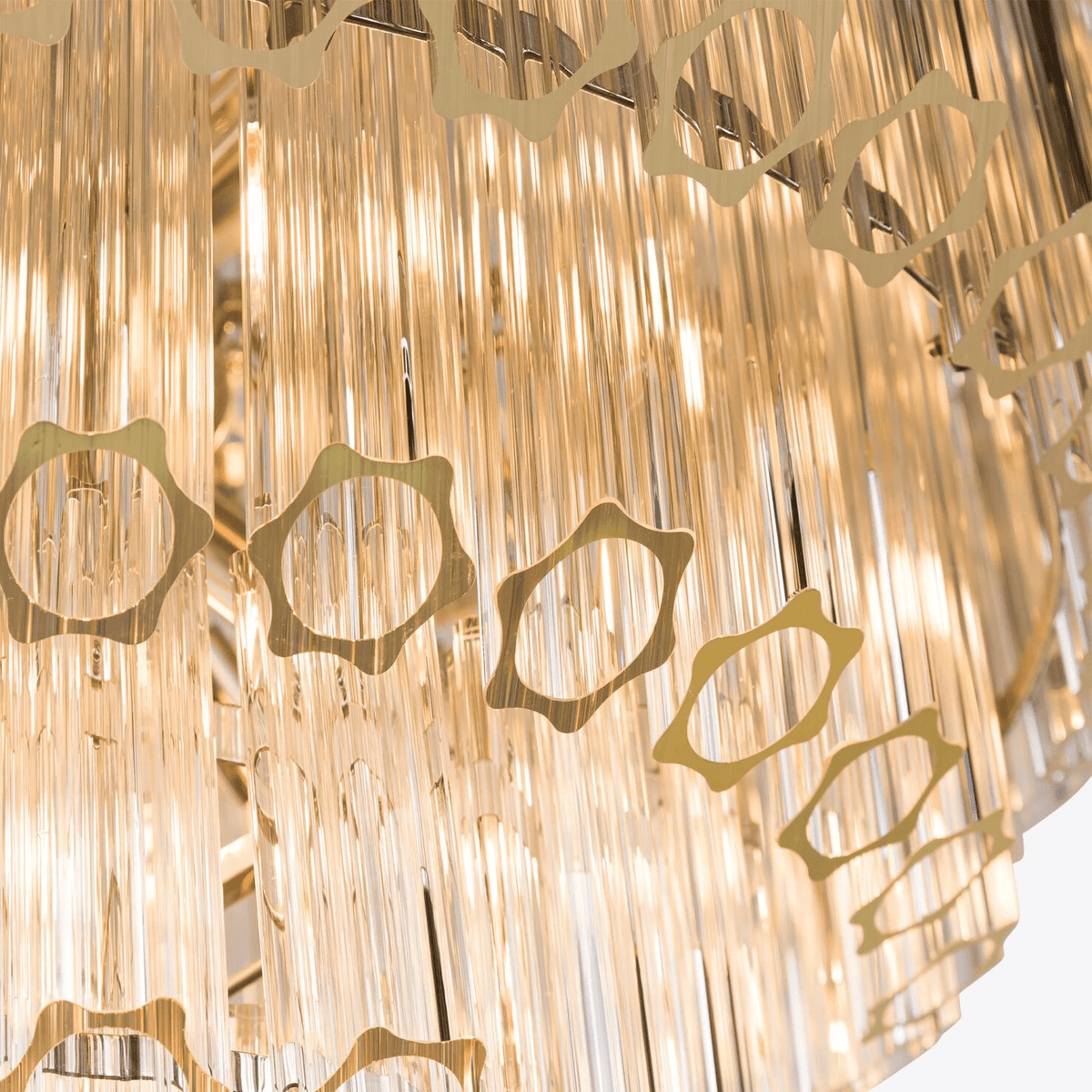 Nardenelia Glass Chandelier-Moonnatur
