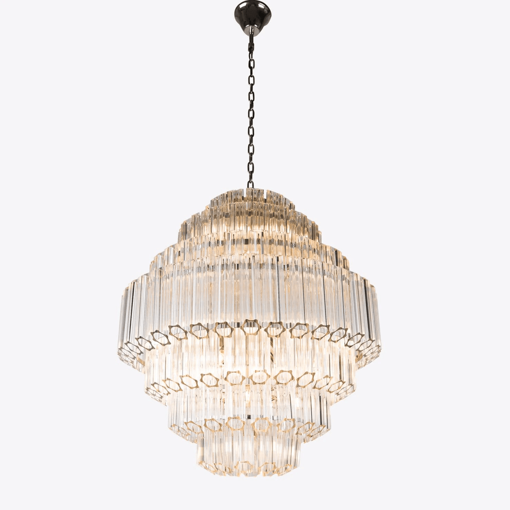 Nardenelia Glass Chandelier-Moonnatur