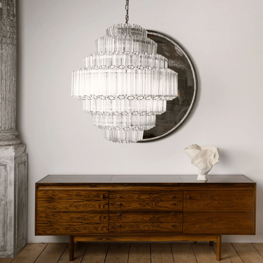Nardenelia Glass Chandelier-Moonnatur