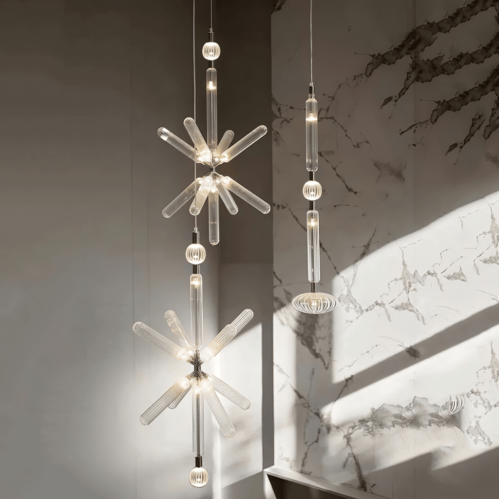 Elysara Glass Pendant Light-Moonnatur