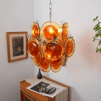 Carnelash Glass Chandelier-Moonnatur