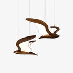 Virelia Wood Pendant Light-Moonnatur