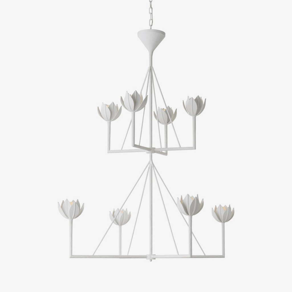 Ylenia Brass Chandelier-Moonnatur