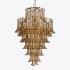 Olvenwyn Glass Chandelier-Moonnatur