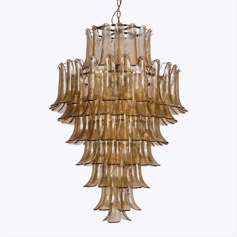 Olvenwyn Glass Chandelier-Moonnatur