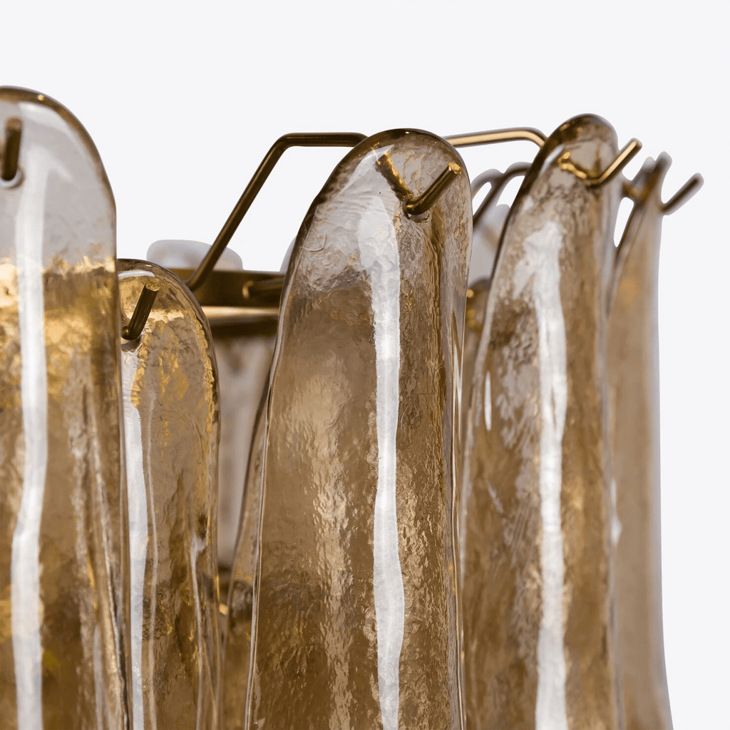 Olvenwyn Glass Chandelier-Moonnatur