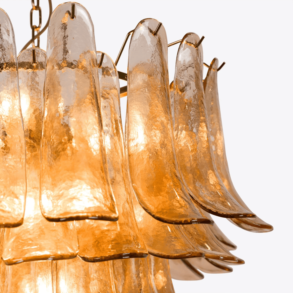 Olvenwyn Glass Chandelier-Moonnatur