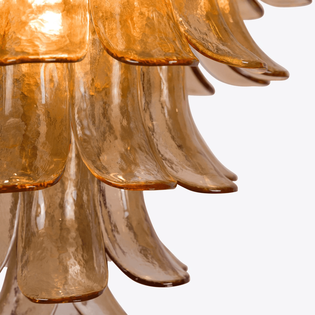 Olvenwyn Glass Chandelier-Moonnatur