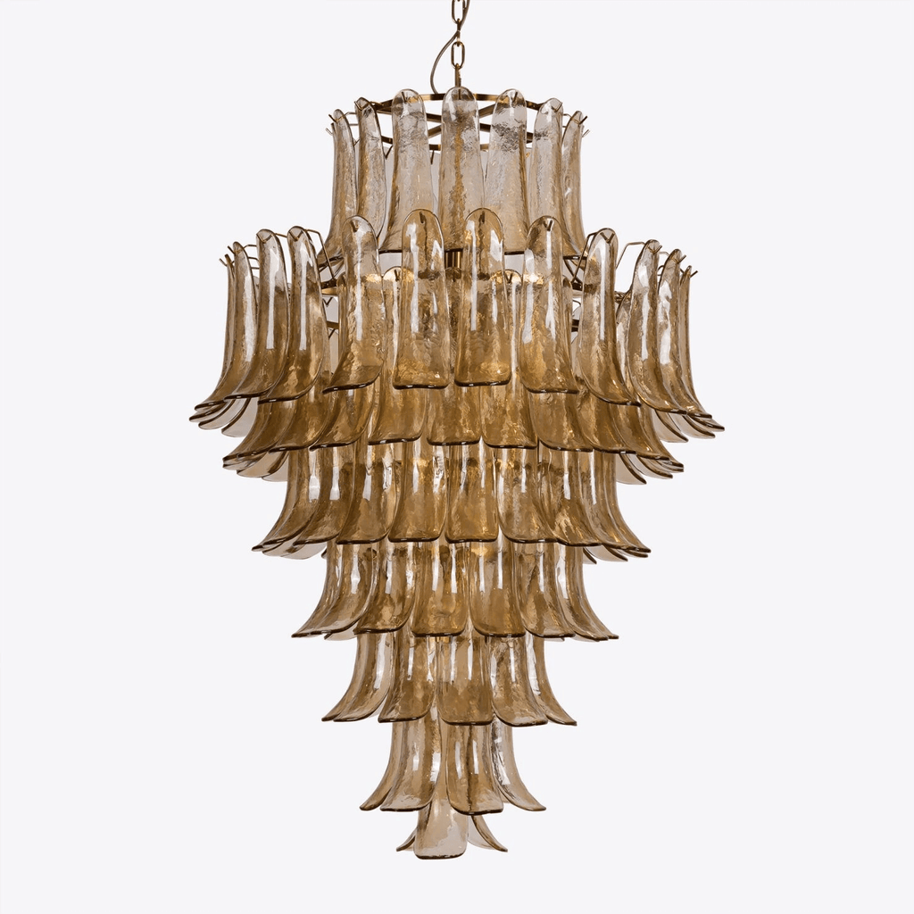 Olvenwyn Glass Chandelier-Moonnatur