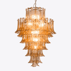 Olvenwyn Glass Chandelier-Moonnatur